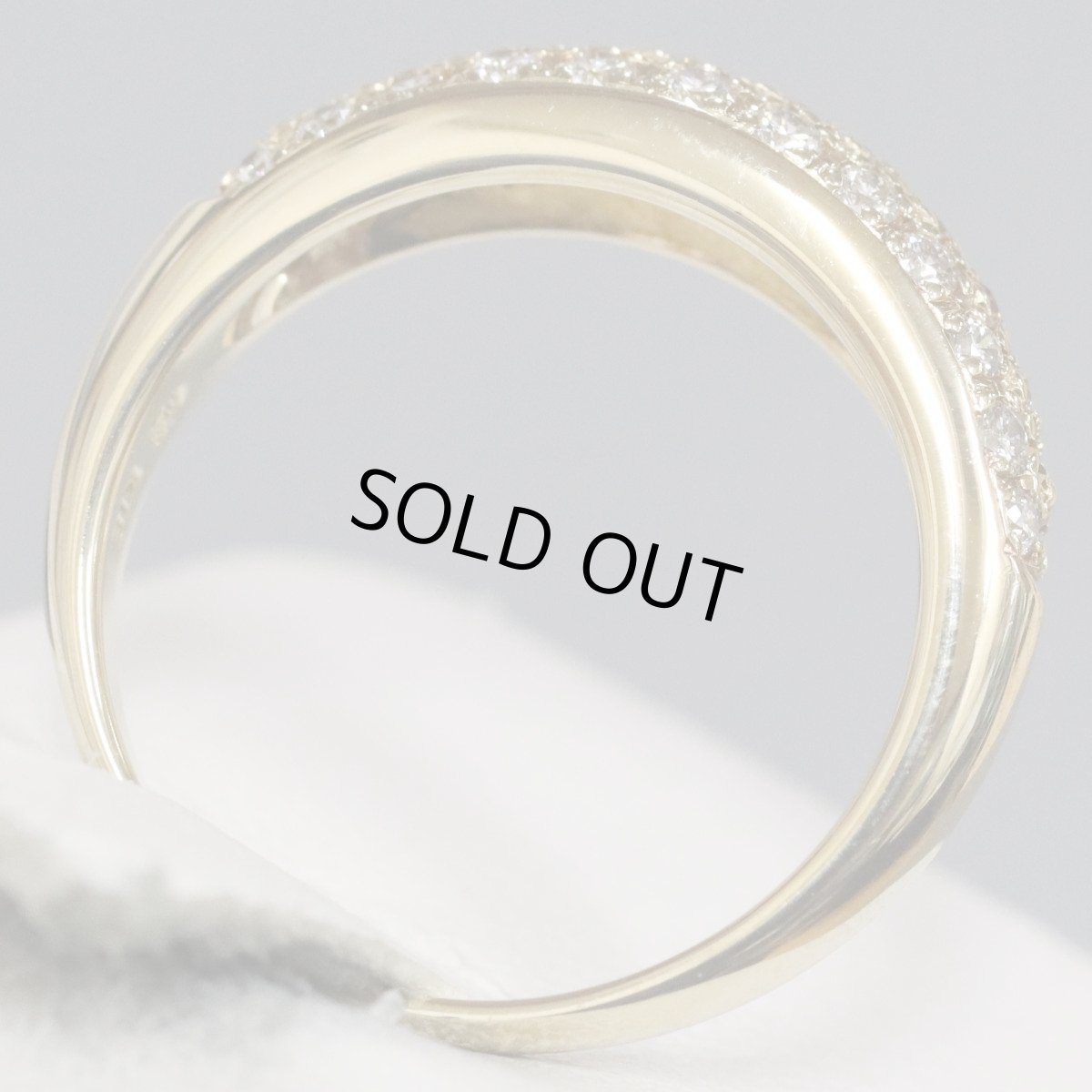 画像5: タサキ K18ダイヤモンドリング D0.43 4.0g #11 (5)