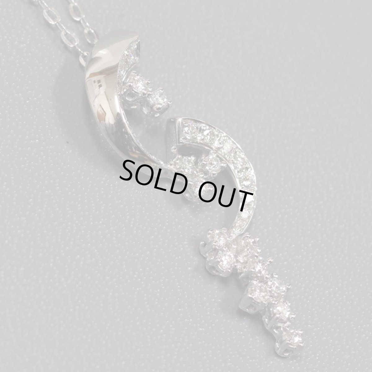 画像2: ダルラーゴ 750ダイヤモンドネックレス D0.48 5.9g 40cm 保証書 (2)