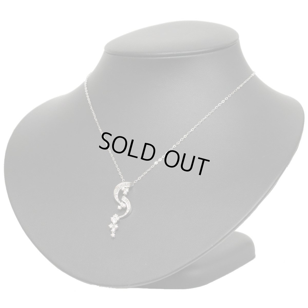 画像7: ダルラーゴ 750ダイヤモンドネックレス D0.48 5.9g 40cm 保証書 (7)