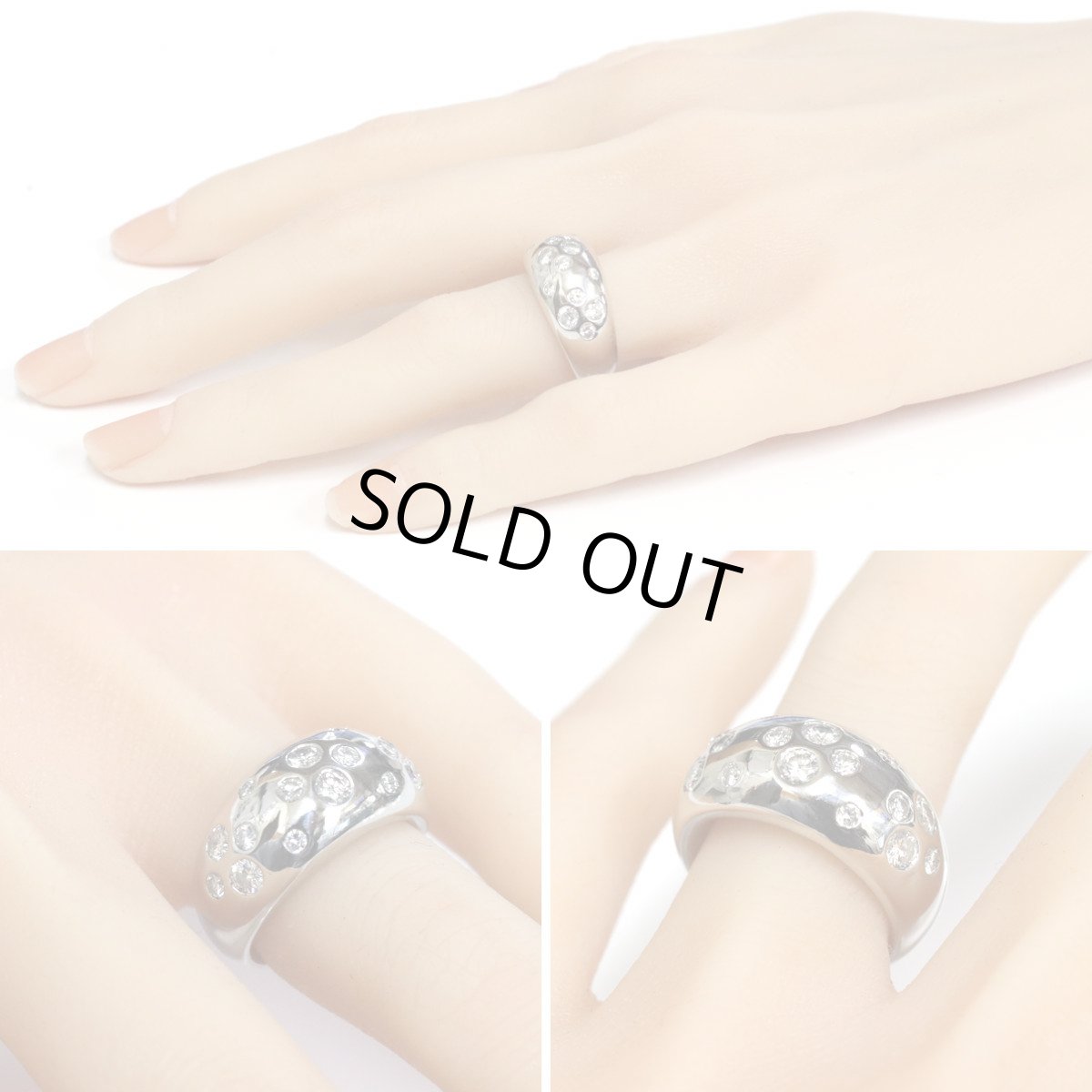 画像10: Pt900ダイヤモンドリング D1.01 18.9g #11 (10)