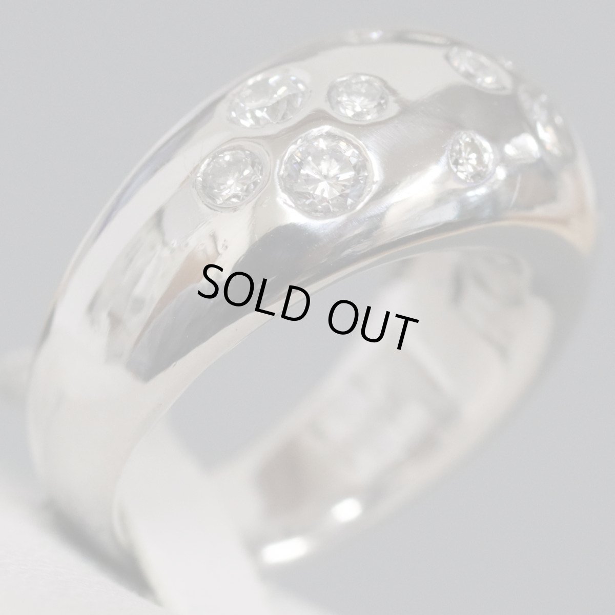 画像3: Pt900ダイヤモンドリング D1.01 18.9g #11 (3)