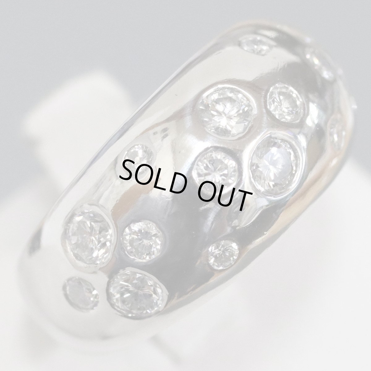 画像4: Pt900ダイヤモンドリング D1.01 18.9g #11 (4)