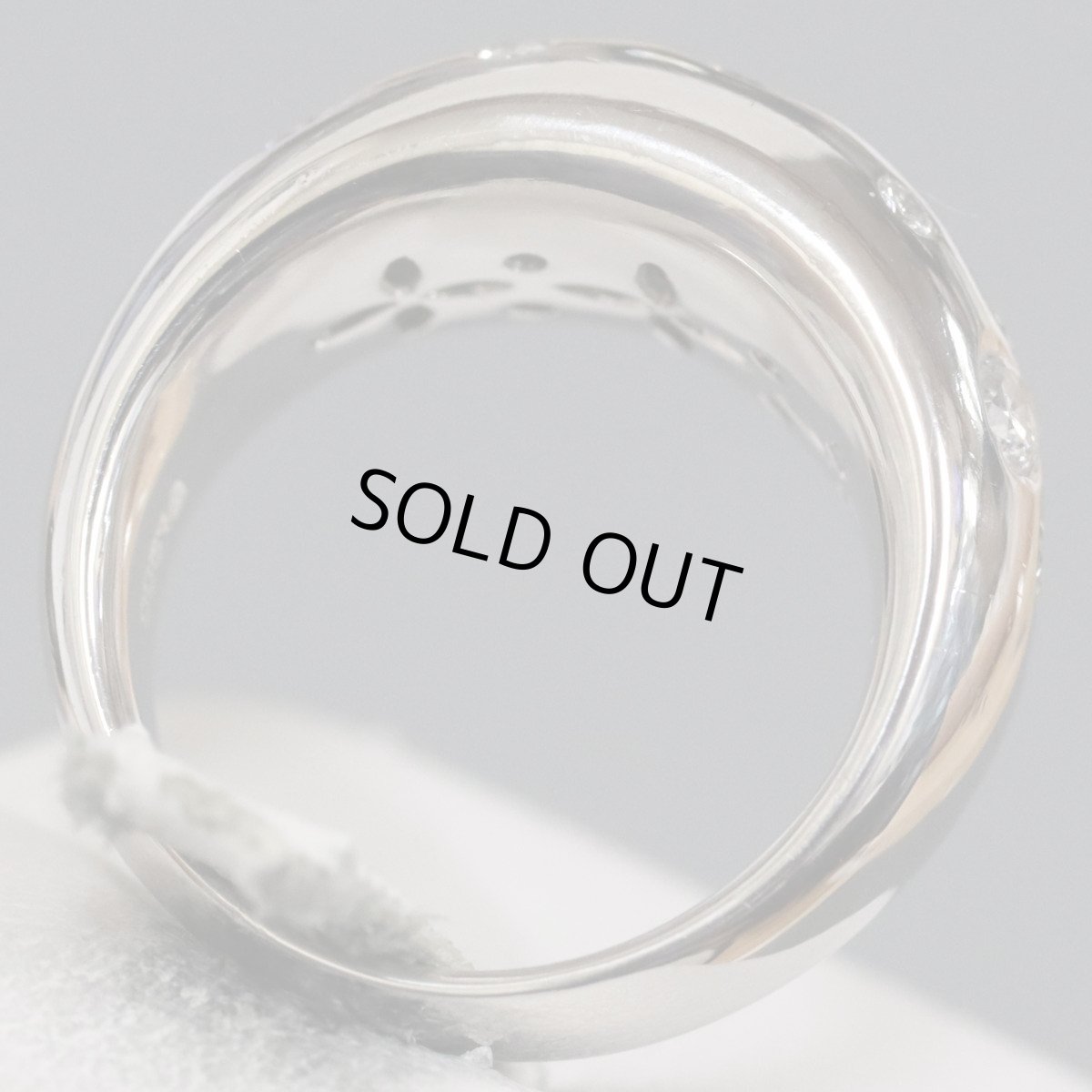 画像5: Pt900ダイヤモンドリング D1.01 18.9g #11 (5)