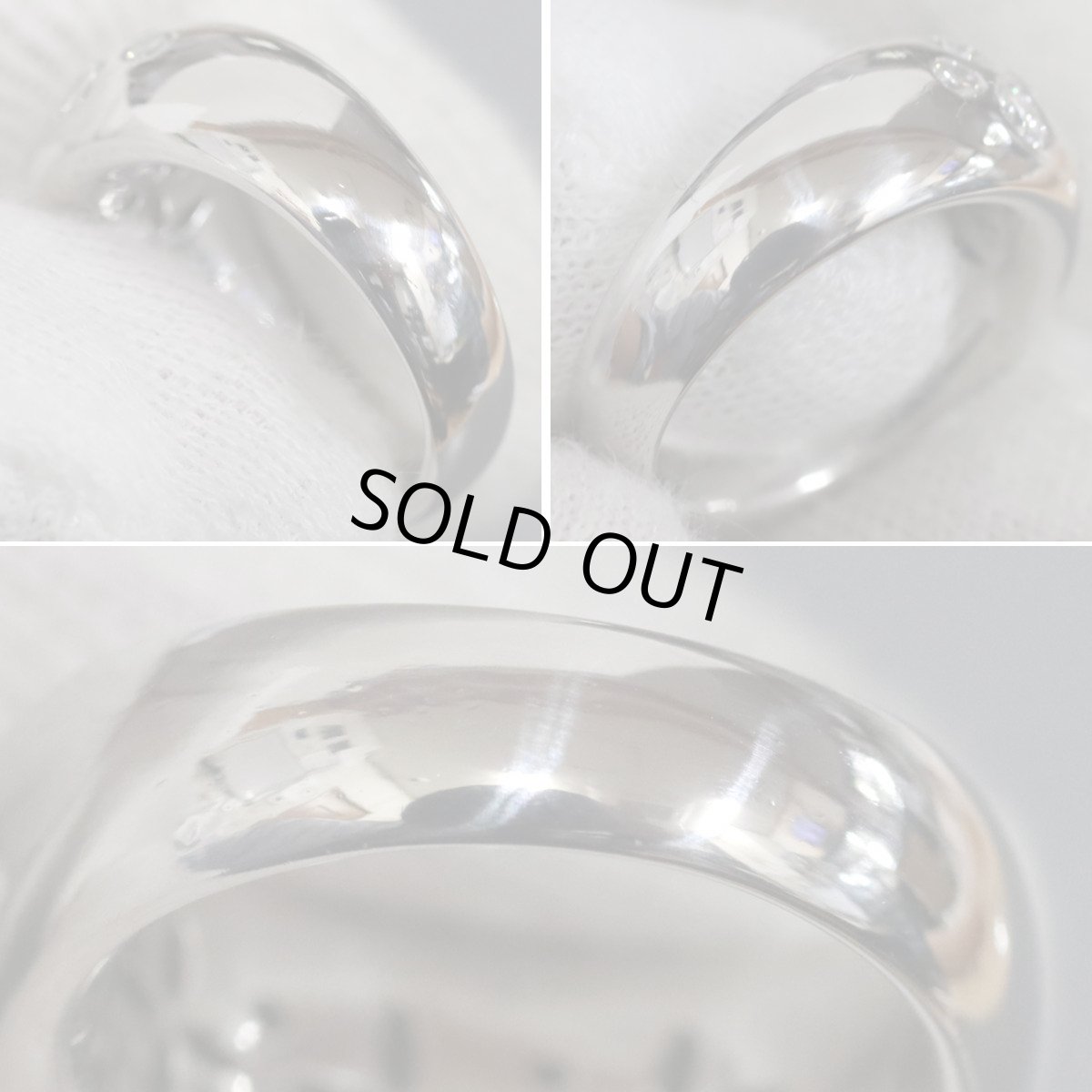 画像6: Pt900ダイヤモンドリング D1.01 18.9g #11 (6)