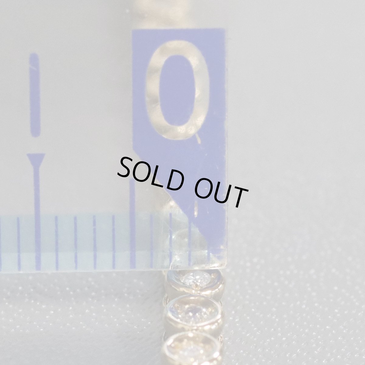 画像7: K18テニスブレスレット ダイヤモンド D1.02 10.8g (7)