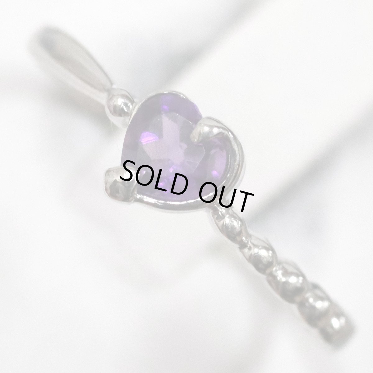 画像3: Pt900アメジストリング 1.3g #8 (3)