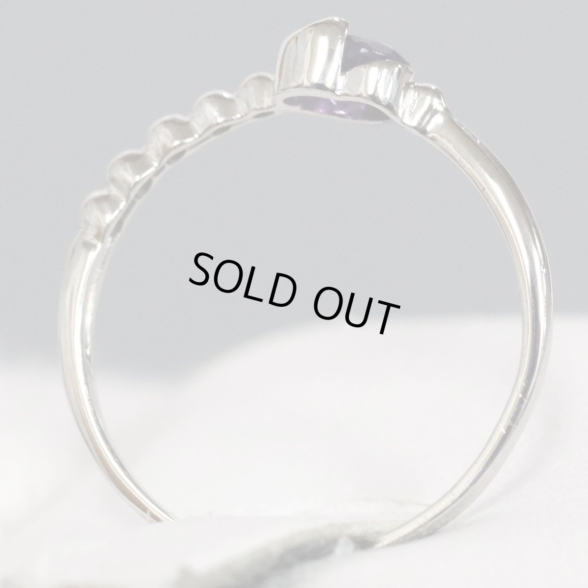 画像5: Pt900アメジストリング 1.3g #8 (5)