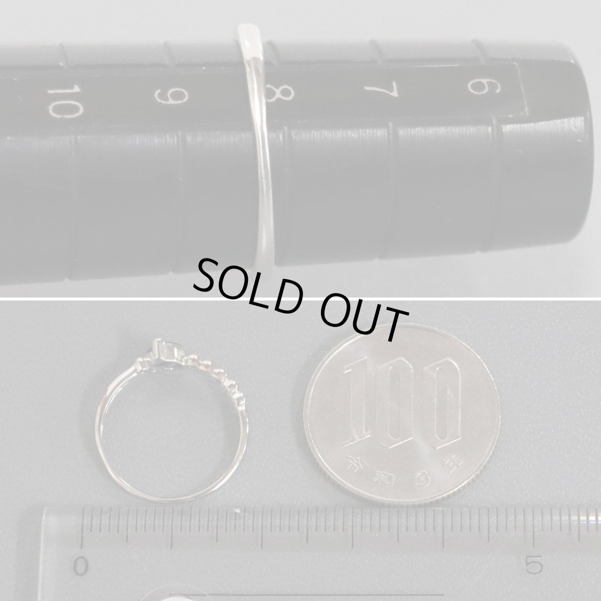 画像8: Pt900アメジストリング 1.3g #8 (8)