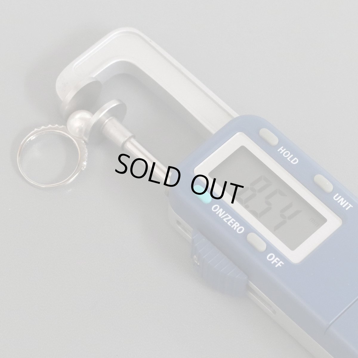 画像6: Pt900パールダイヤモンドリング D0.25 3.6g #11 (6)