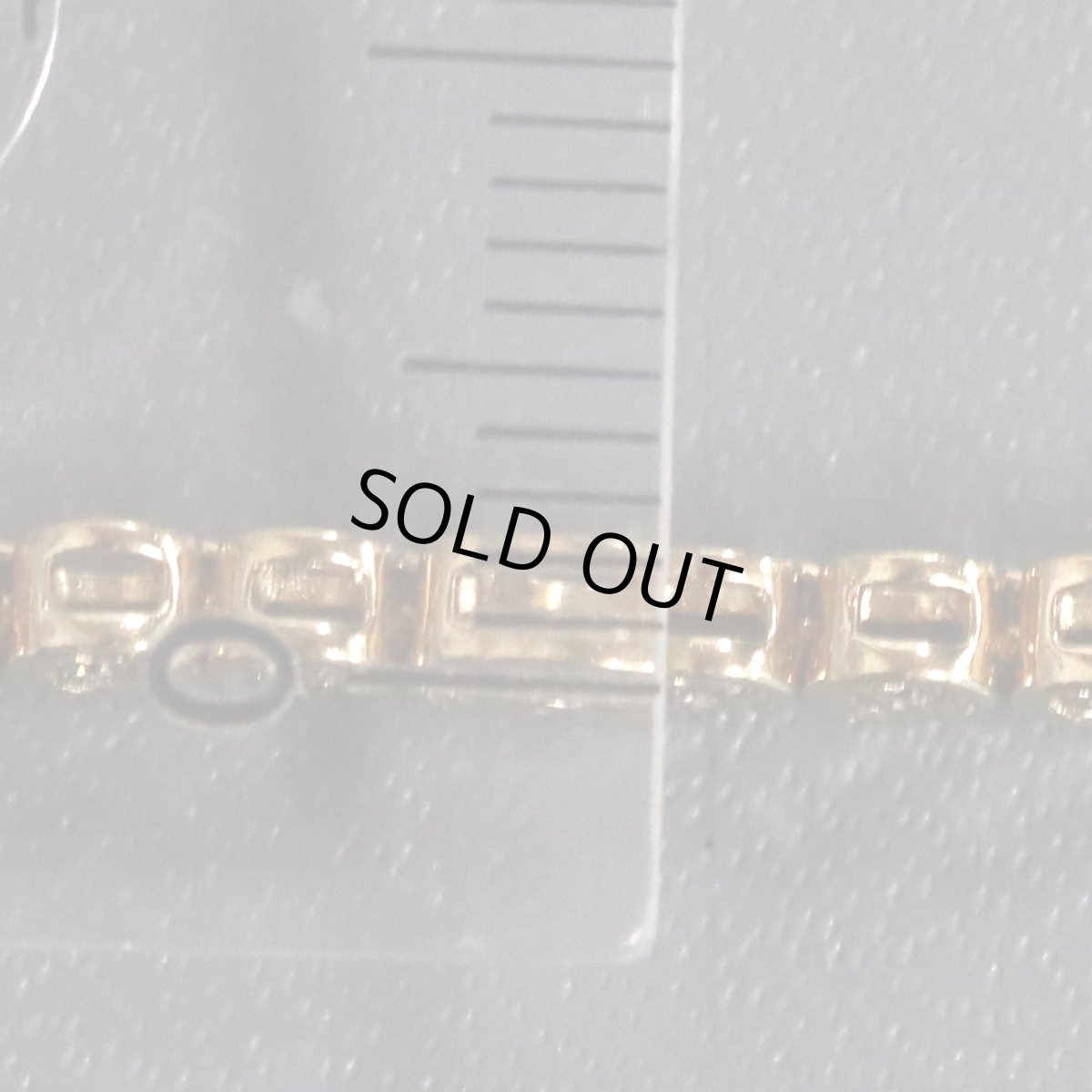 画像3: K18テニスブレスレット ブラウンダイヤモンド D1.00 7.8g (3)