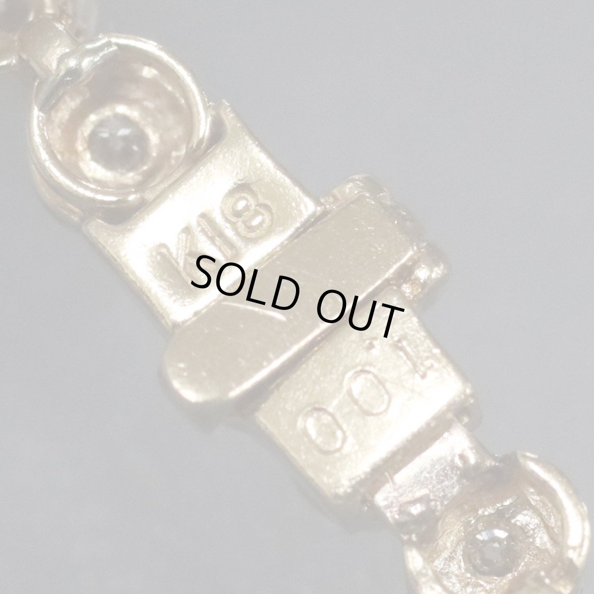 画像6: K18テニスブレスレット ブラウンダイヤモンド D1.00 7.8g (6)