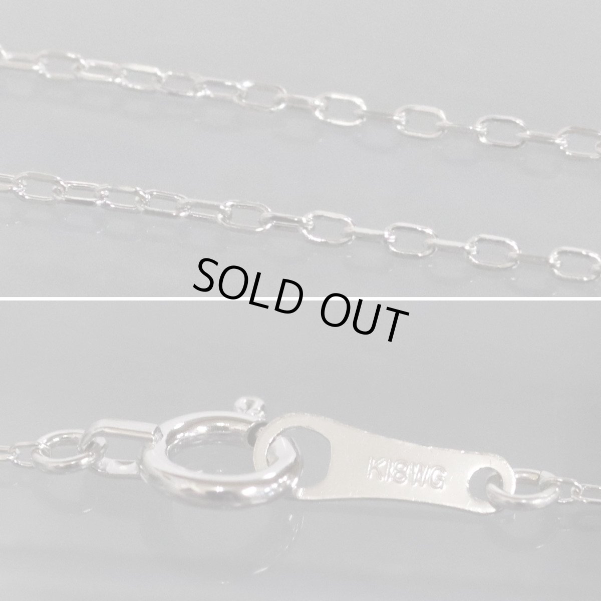 画像8: K18WGダイヤモンドペンダント ベアーモチーフ D0.055 2.3g (8)