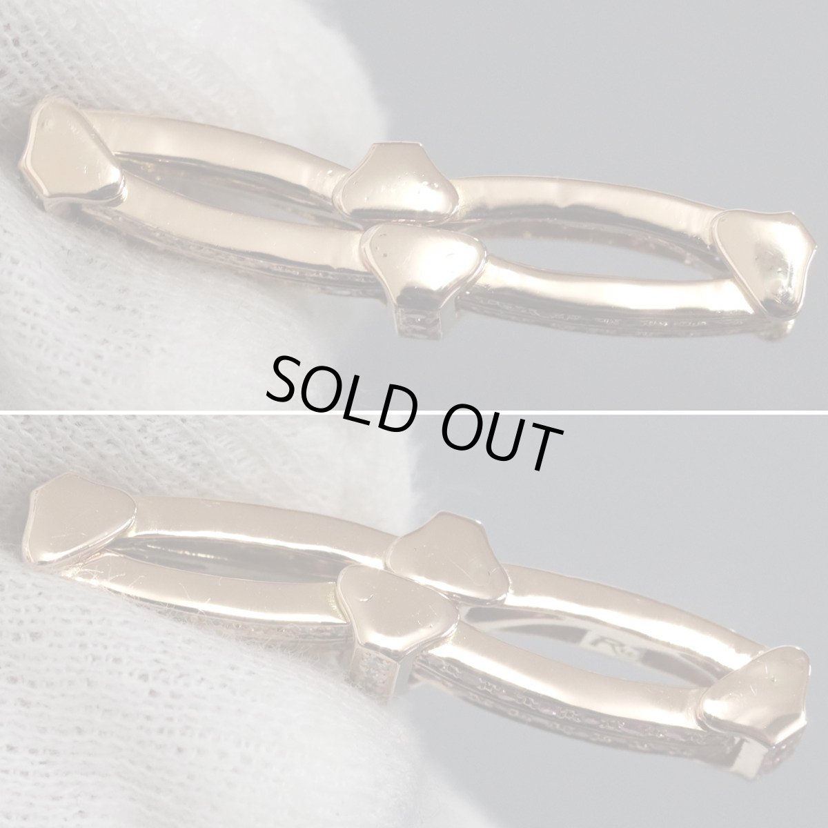 画像7: K18PGピンクサファイアダイヤモンドペンダントトップ PS0.34 D0.28 4.5g (7)