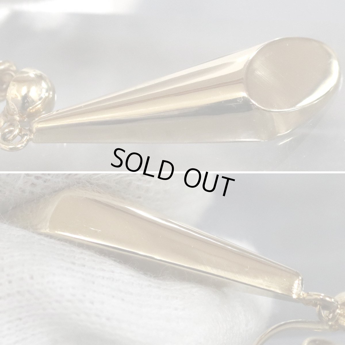 画像6: K18ファッションイヤリング 3.7g (6)