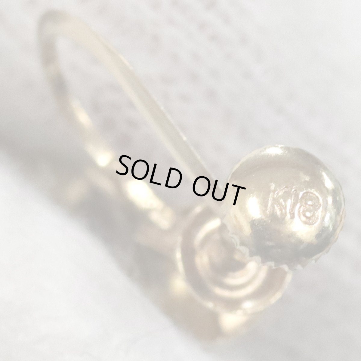 画像9: K18ファッションイヤリング 3.7g (9)