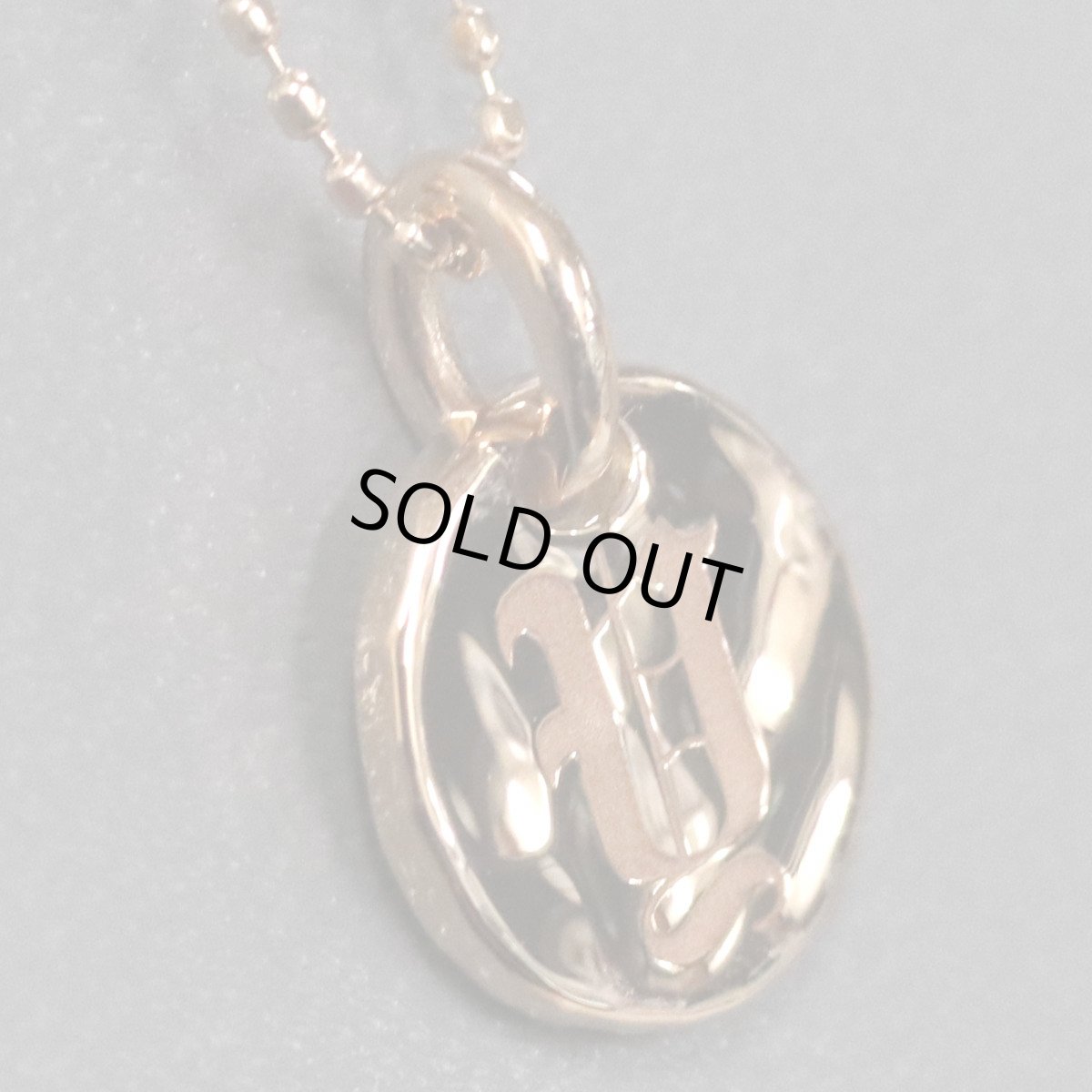 画像4: K18PGイニシャルコインペンダント Y 2.7g (4)