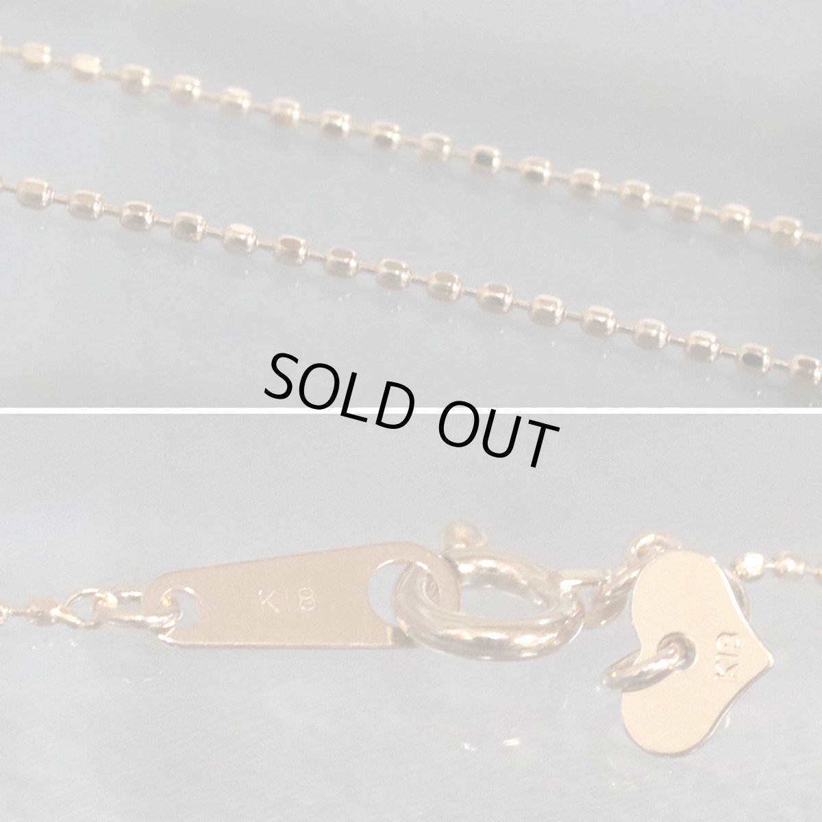 画像8: K18PGイニシャルコインペンダント Y 2.7g (8)