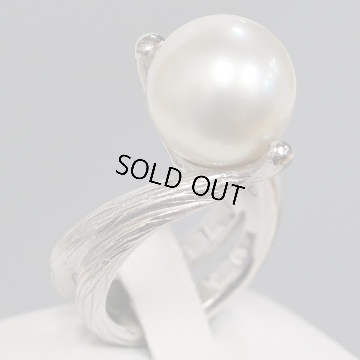 画像1: Pt900パールリング #12 16.0ｇ (1)