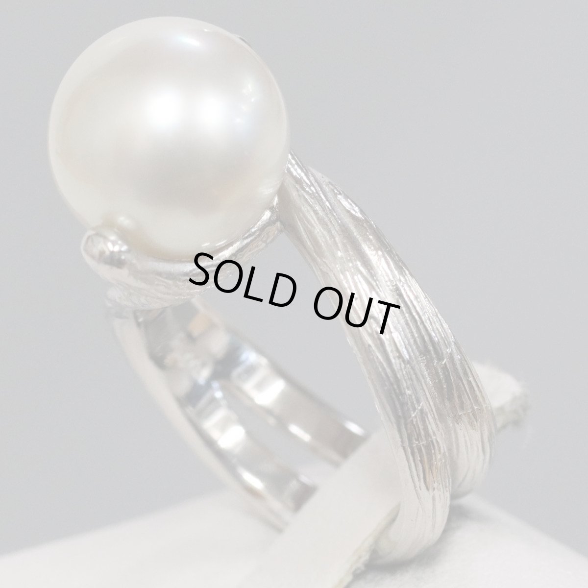 画像2: Pt900パールリング #12 16.0ｇ (2)