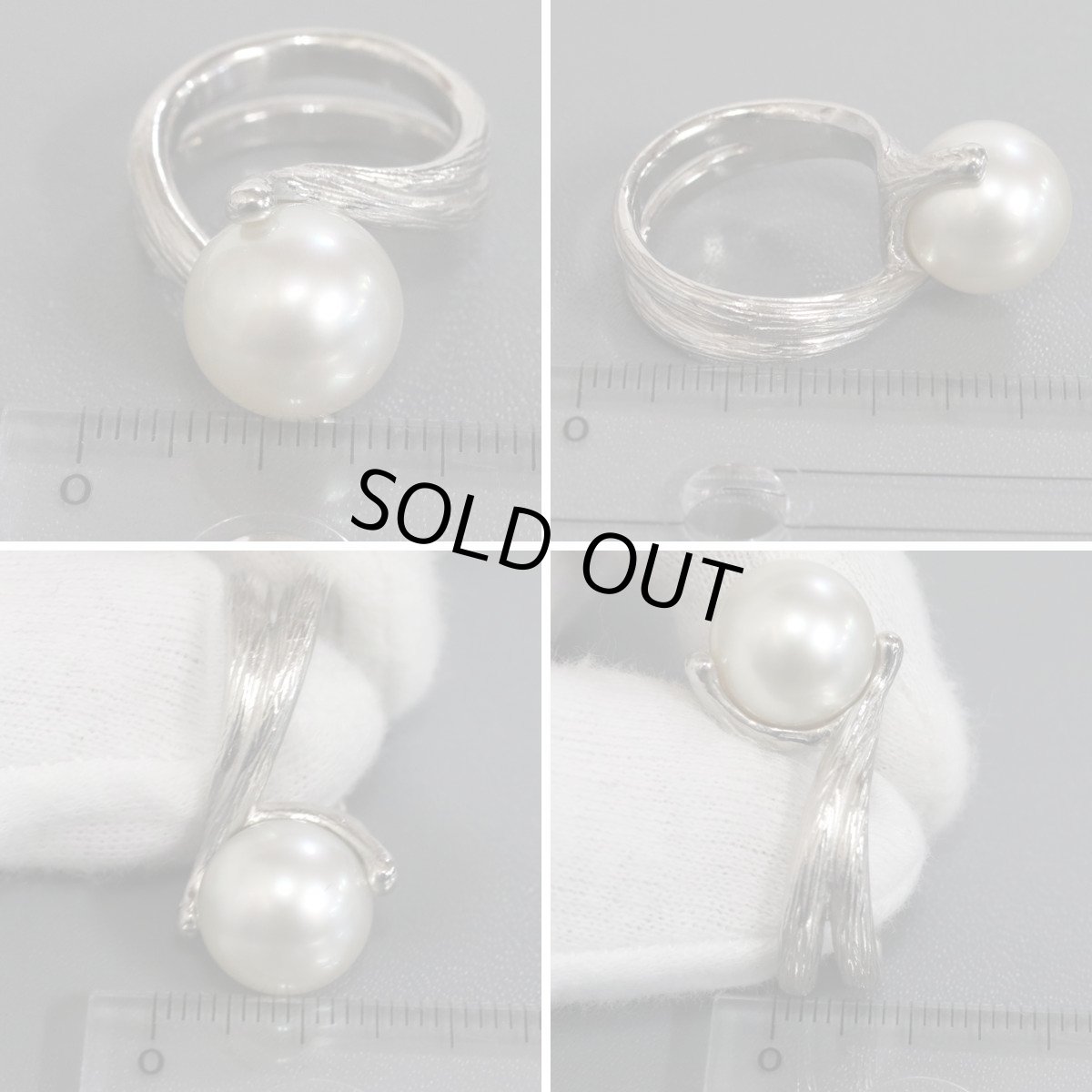 画像9: Pt900パールリング #12 16.0ｇ (9)