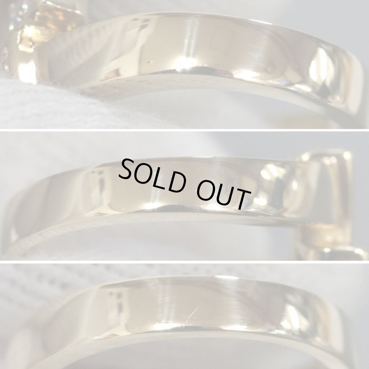 画像6: K18ダイヤモンドリング D0.18 5.5g #11 (6)