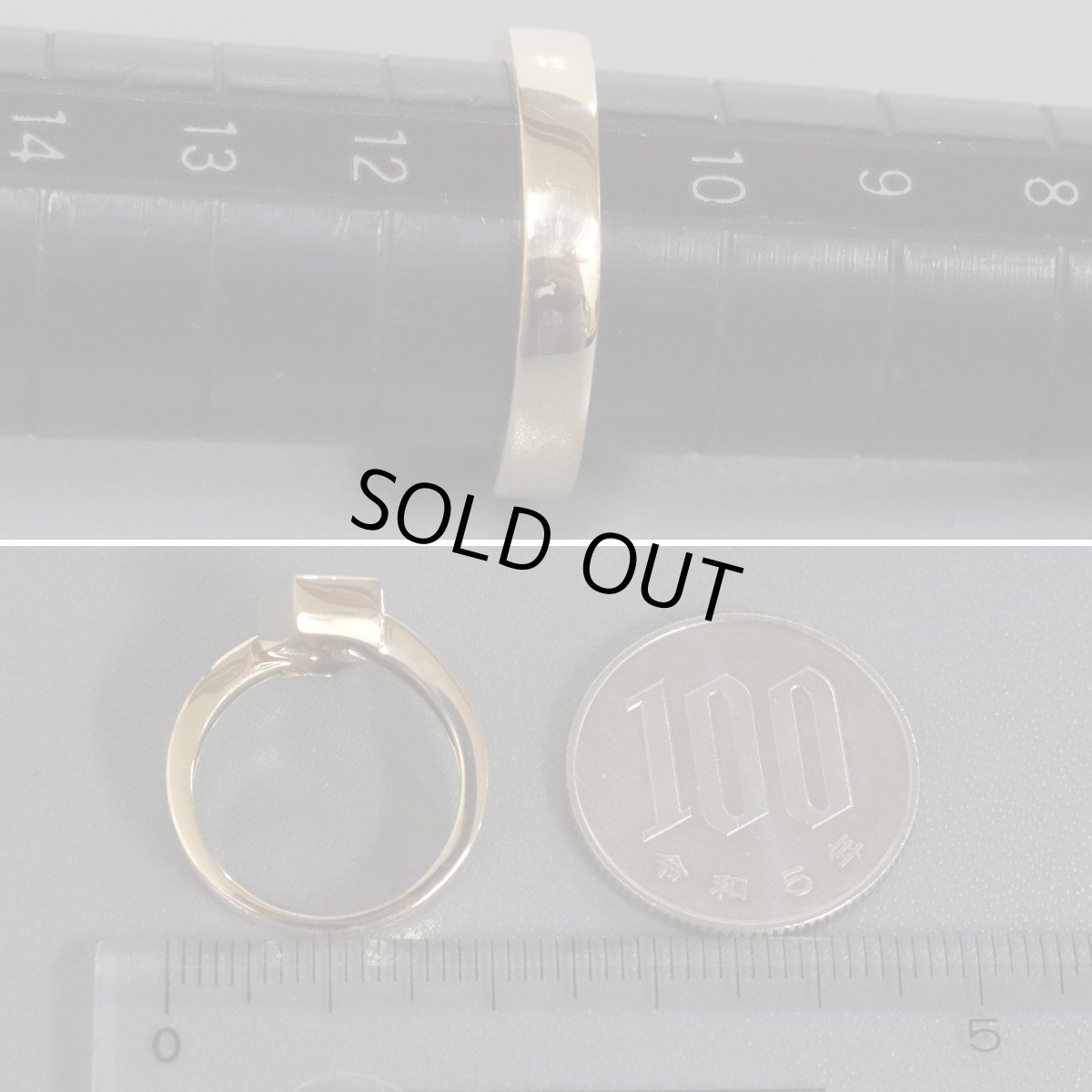 画像8: K18ダイヤモンドリング D0.18 5.5g #11 (8)