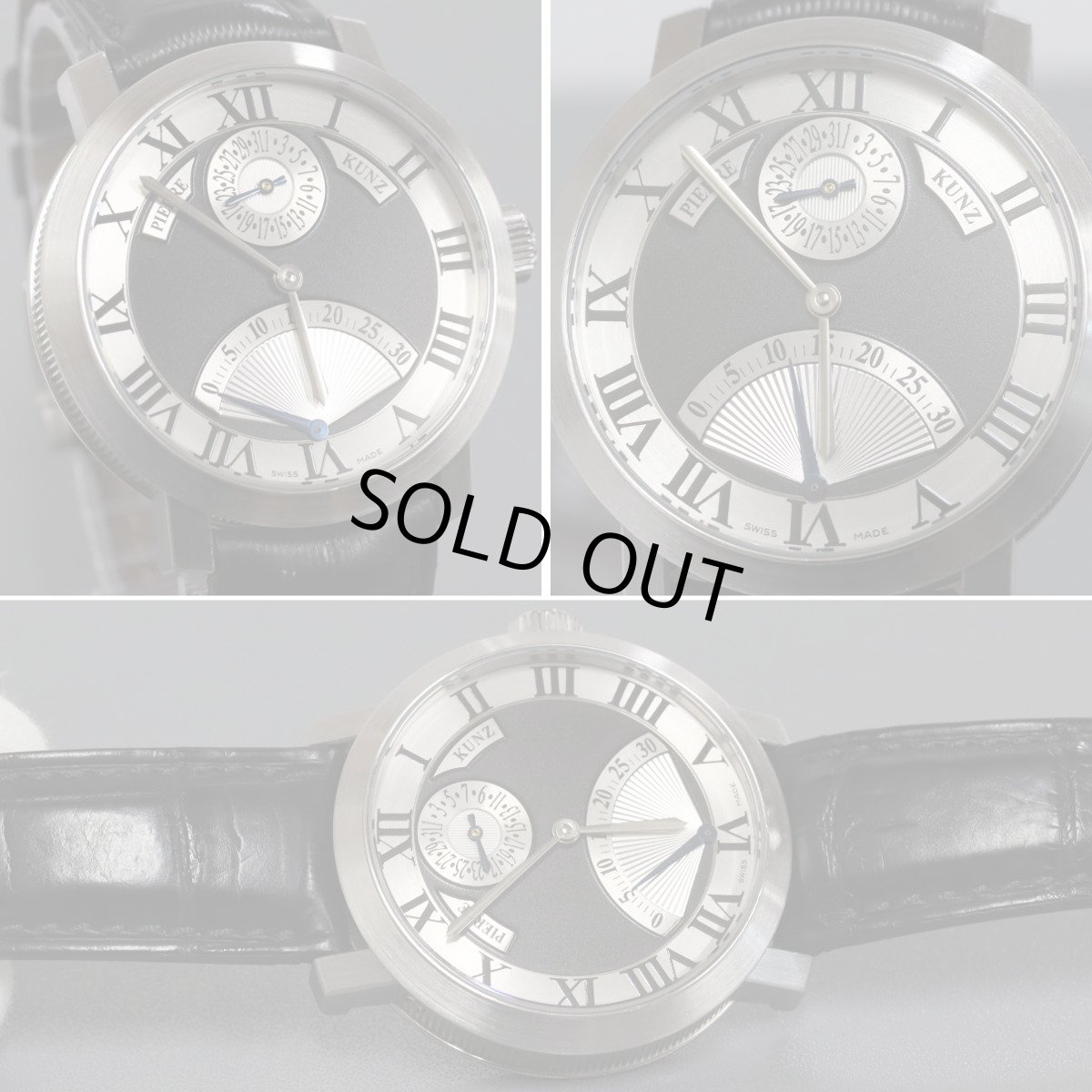 画像2: ピエール・クンツ レトログラード セコンド デイト(PKA006SRD) (2)