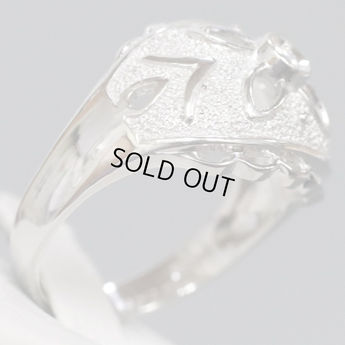 画像4: 奥井 泰子 Pt900ダイヤモンドリング D0.05 6.1g #14 (4)