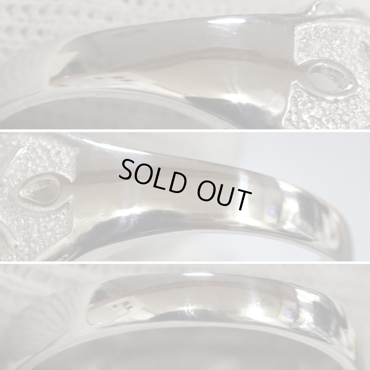 画像6: 奥井 泰子 Pt900ダイヤモンドリング D0.05 6.1g #14 (6)