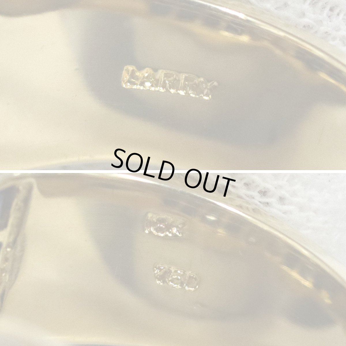 画像6: LARRY 750サファイアダイヤモンドリング 11.1g #12 (6)