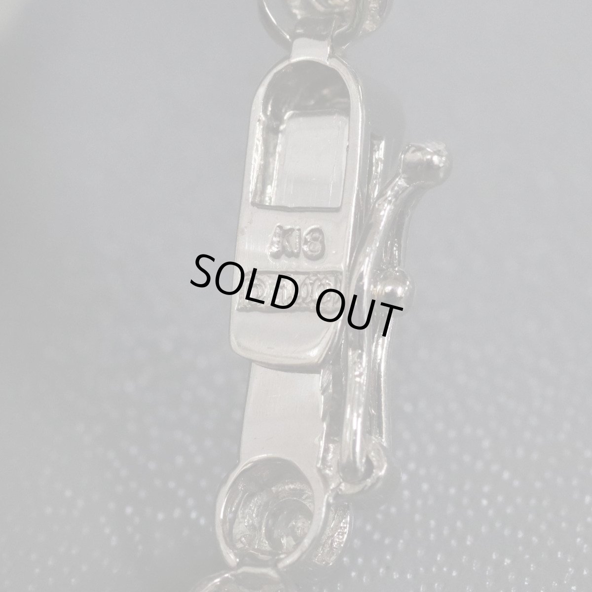 画像4: K18WGテニスブレスレット ダイヤモンド D1.00 5.8g (4)