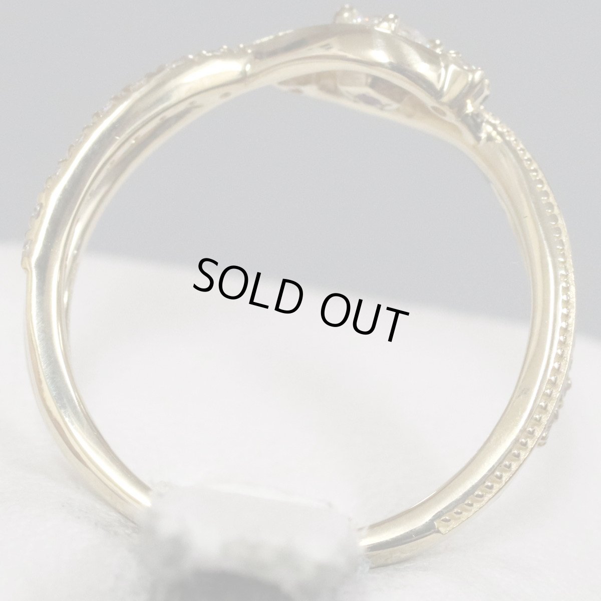 画像6: ウィッシュアポンアスター K18ダイヤモンドリング D0.13 D0.09 #11 (6)