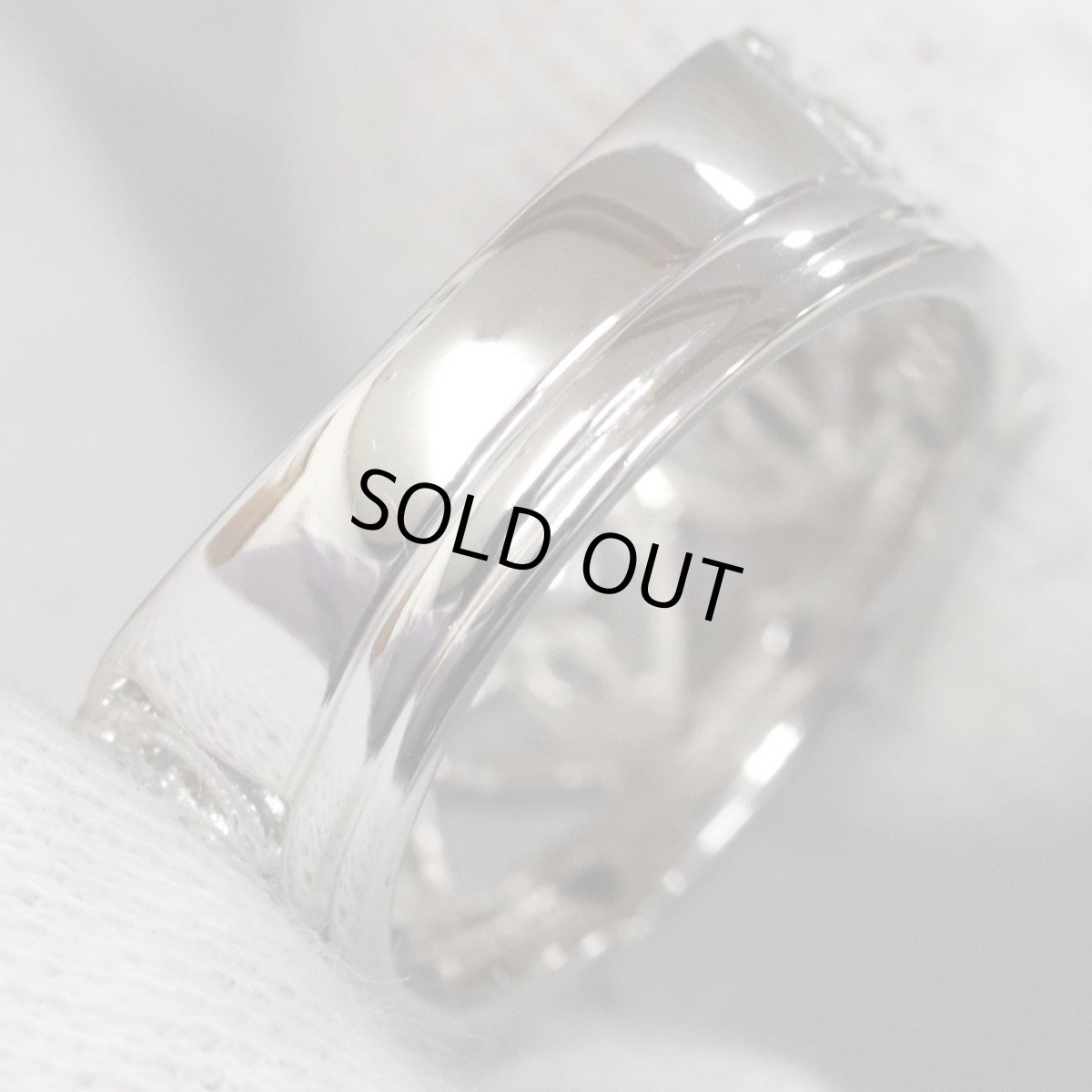 画像7: K18WGダイヤモンドリング D0.51 7.8g #12 ホワイトゴールド (7)