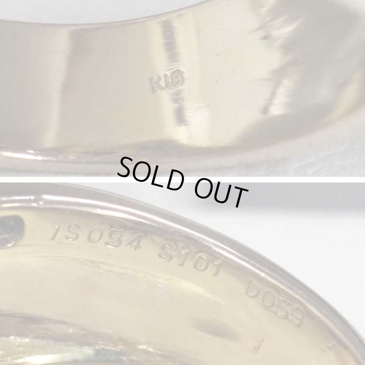 画像7: K18サファイア/ダイヤモンドリング S0.54 S1.01 D0.59 10.1ｇ #13 (7)