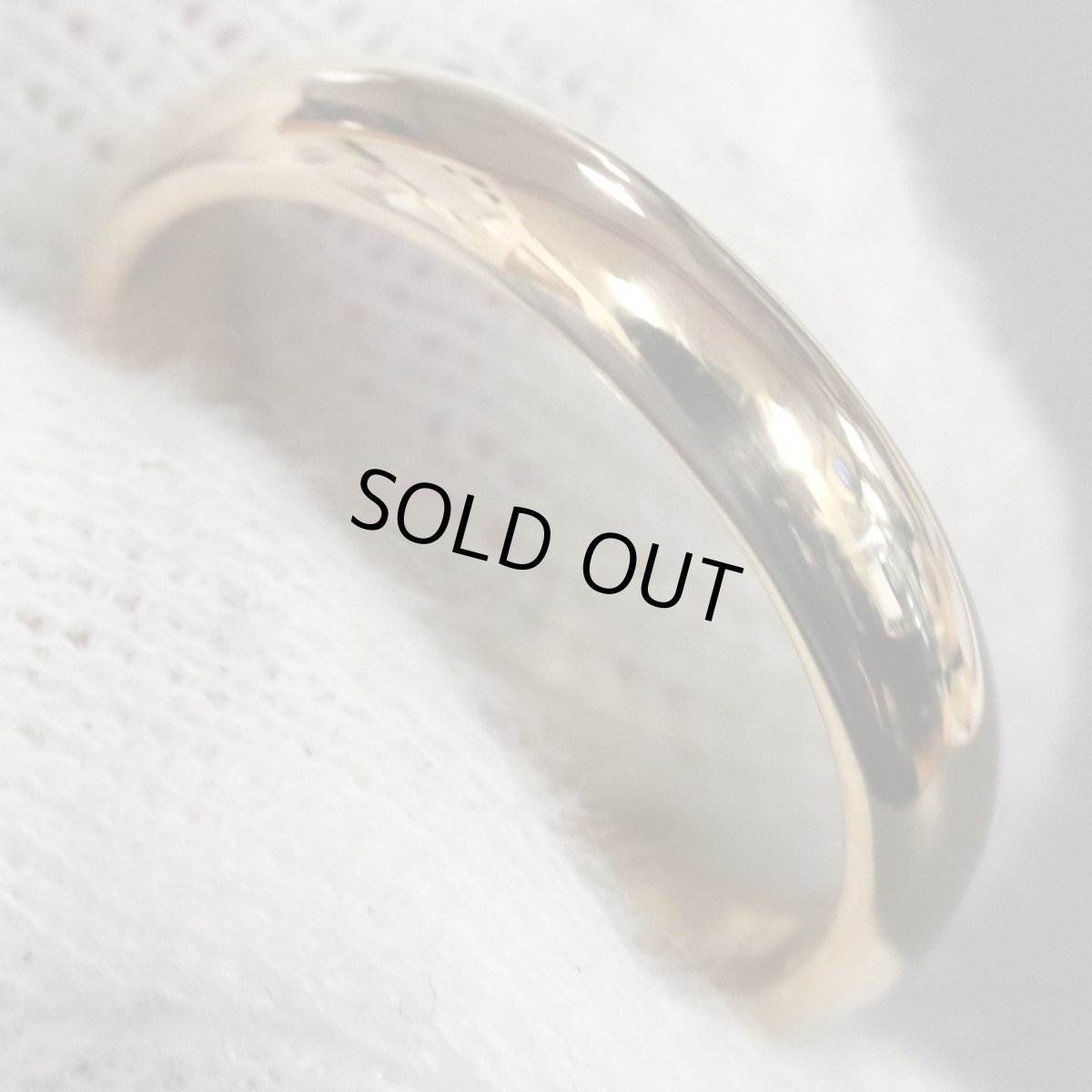 画像5: K18ダイヤモンドリング 十字架モチーフ D0.32 4.0g #8 イエローゴールド (5)