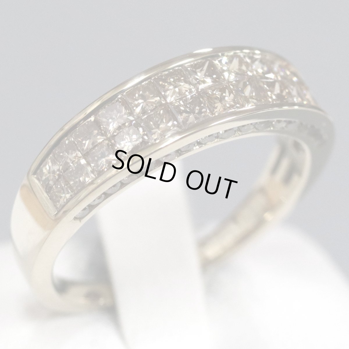 画像1: K18ダイヤモンドリング D1.46 4.6g #15 イエローゴールド (1)