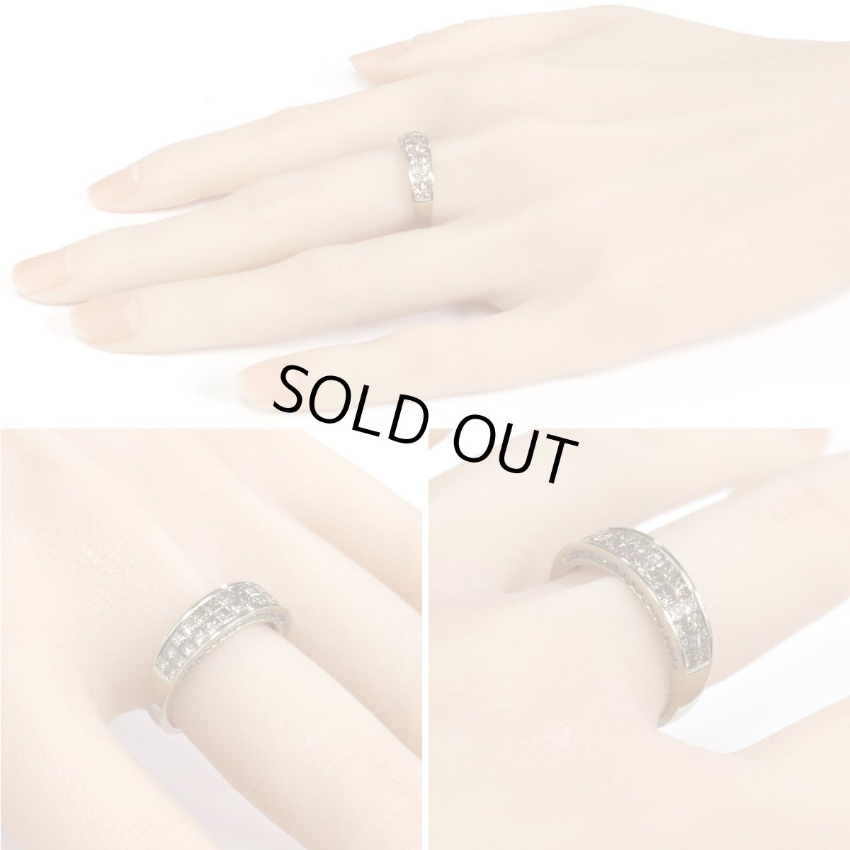 画像10: K18ダイヤモンドリング D1.46 4.6g #15 イエローゴールド (10)