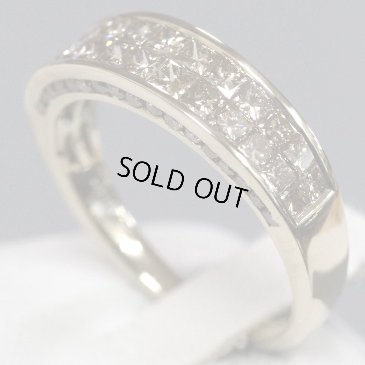 画像2: K18ダイヤモンドリング D1.46 4.6g #15 イエローゴールド (2)