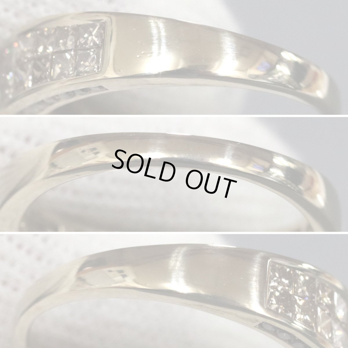 画像6: K18ダイヤモンドリング D1.46 4.6g #15 イエローゴールド (6)