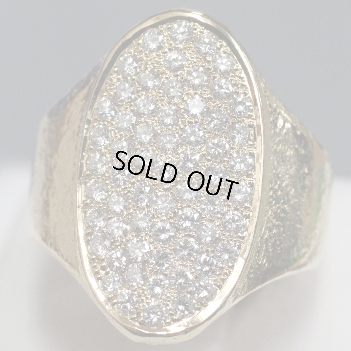 画像3: K20ダイヤモンドリング D0.87 #11.5 13.2g イエローゴールド (3)