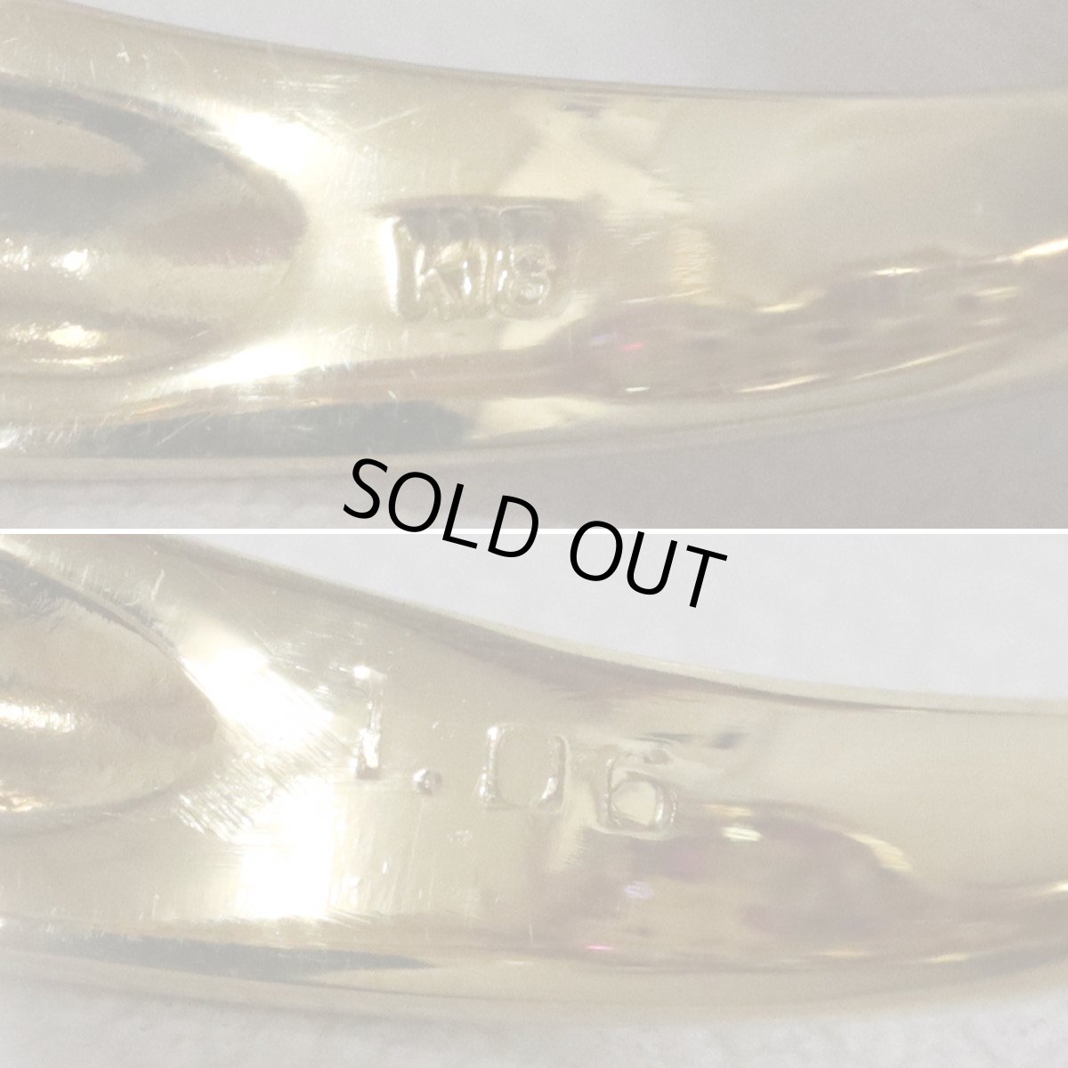 画像7: K18ダイヤモンドルビーリング 1.06 #15 7.3g (7)