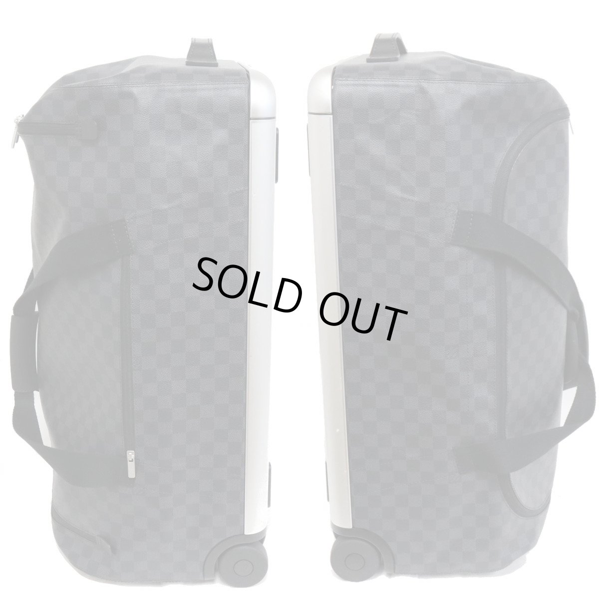 画像2: 2輪キャリーケース ダミエ・グラフィット ホライゾン ソフト 2R65(N40174) (2)