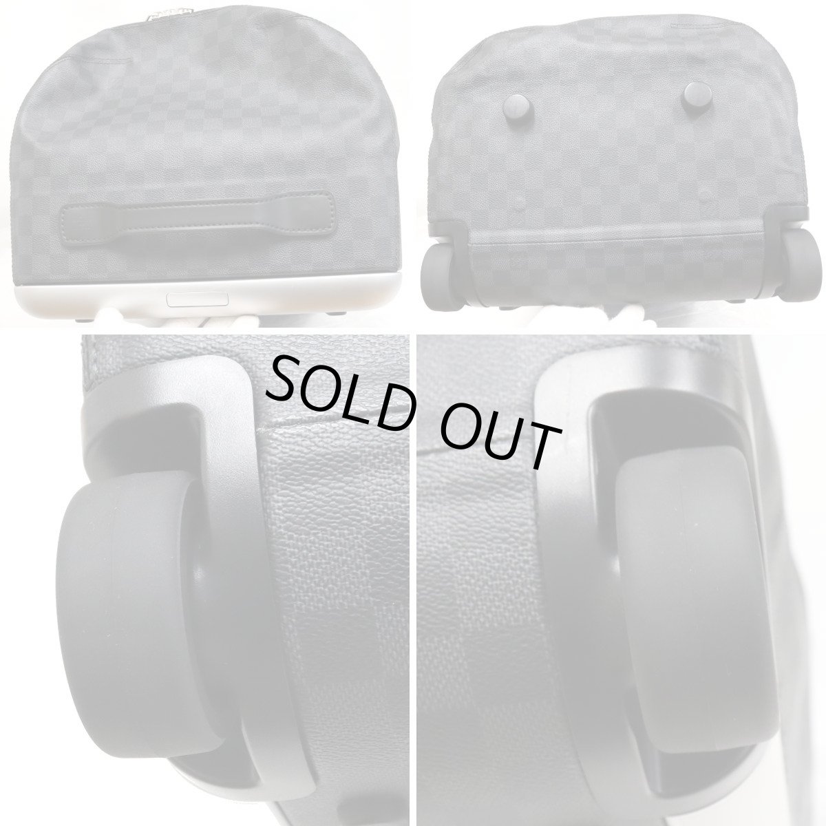 画像6: 2輪キャリーケース ダミエ・グラフィット ホライゾン ソフト 2R65(N40174) (6)