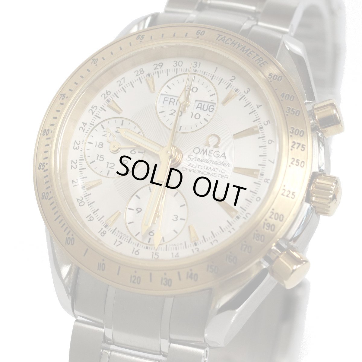 画像1: スピードマスター デイデイト トリプルカレンダー(323.21.40.44.02.001)K18/SS (1)