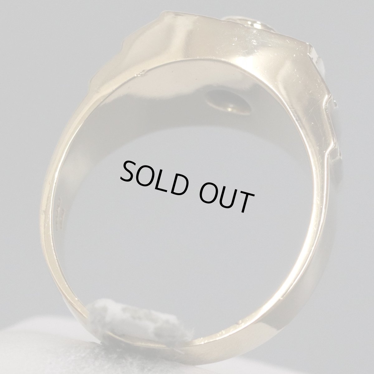 画像3: Pt900/K18 サファイアダイヤモンドリング #22 13.0g (3)