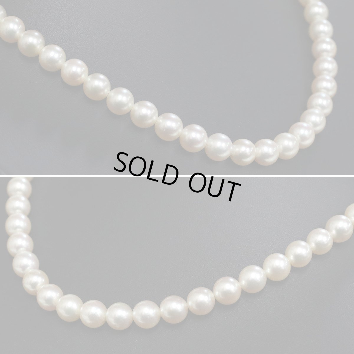 画像2: パールネックレス 約8-8.4mm (2)