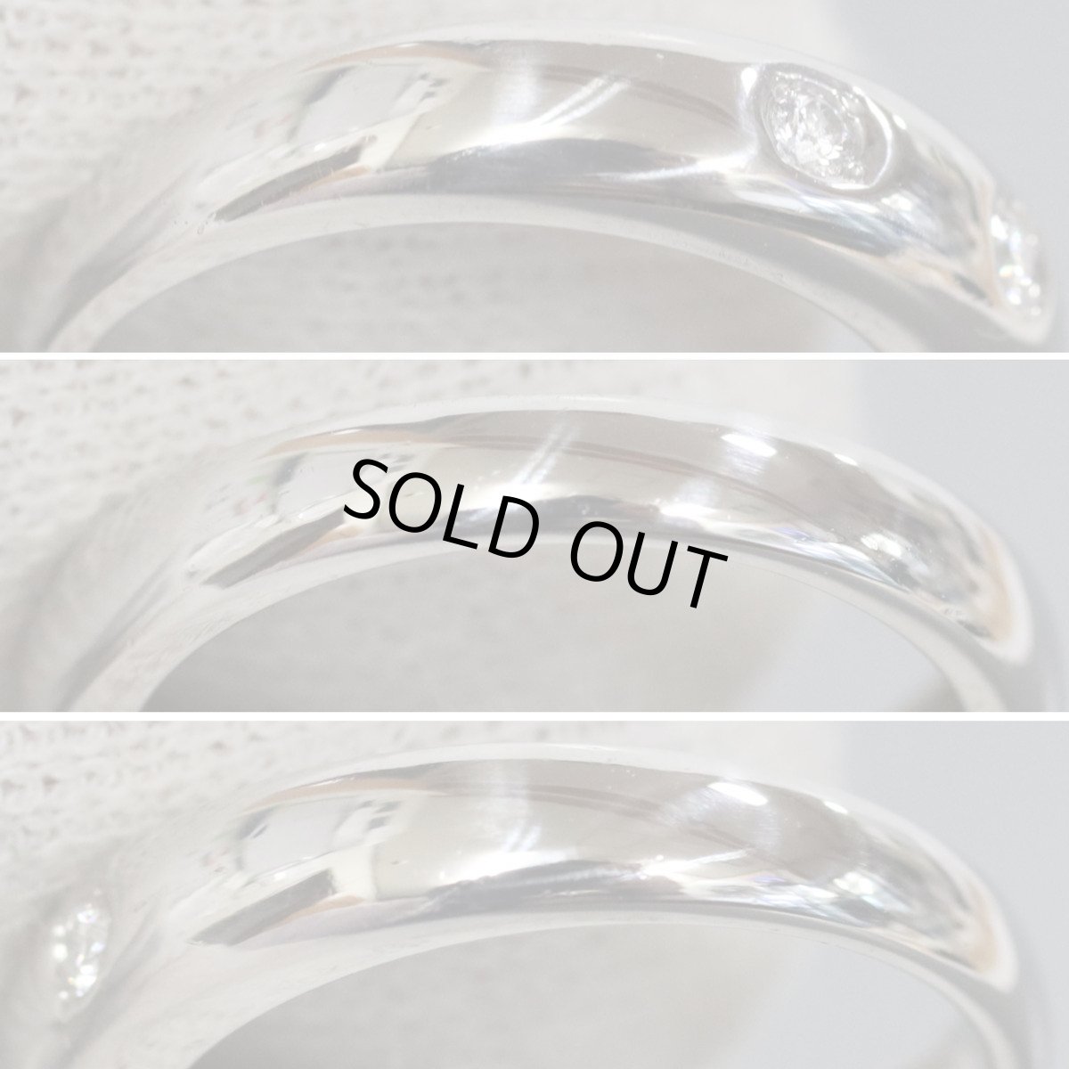 画像6: Pt950ダイヤモンドリング D0.11 7.5g #11 (6)