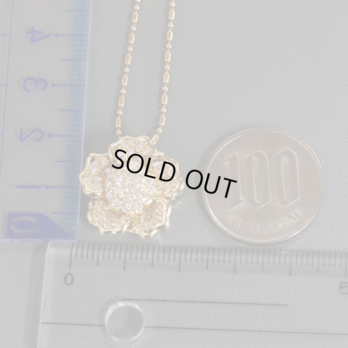 画像10: K18ダイヤモンドペンダント D1.00 9.0g (10)