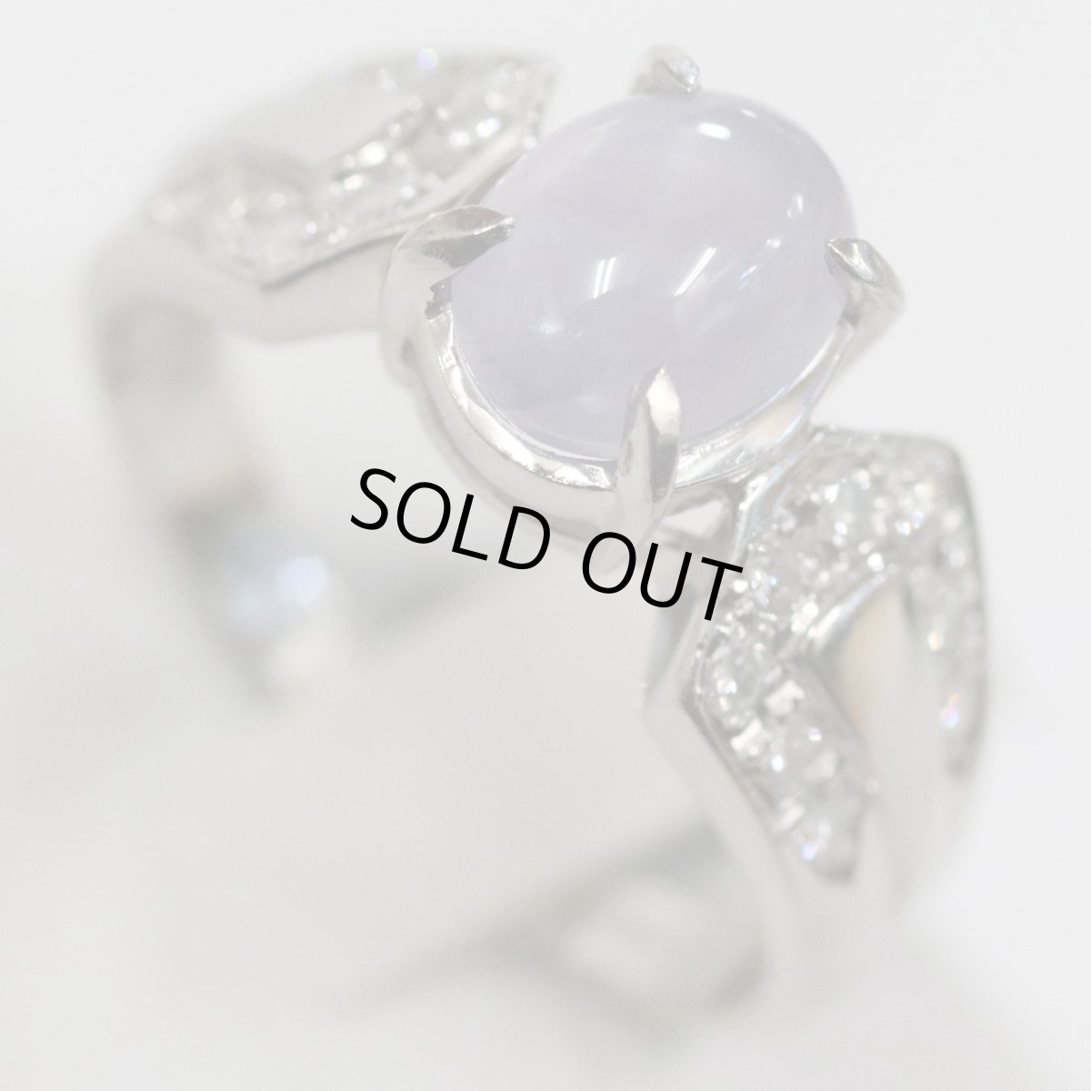 画像4: Pt850スターサファイアリング S2.22 D0.20 5.3g #12.5 (4)