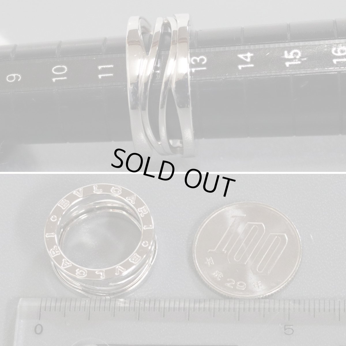 画像6: Au750ビー・ゼロワン デザインレジェンドリング(2337AL) 10.4g #53(12号) (6)